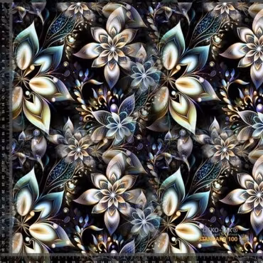 Blomfjäder Bomullsjersey