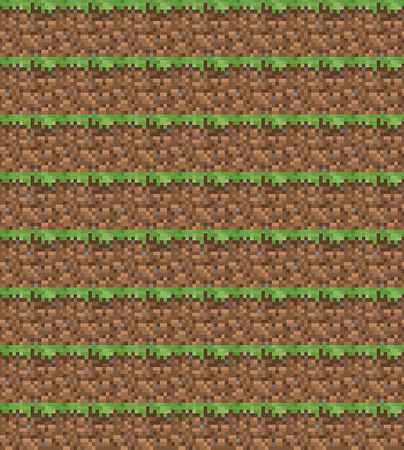 Grästuva, Minecraftinspirerad bomullsjersey - 4 veckors leveranstid
