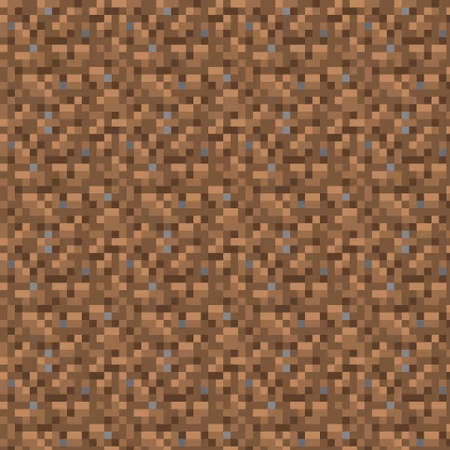 Jord, Minecraftinspirerad bomullsjersey - 4 veckors leveranstid