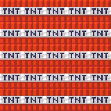 TNT, Minecraftinspirerad bomullsjersey