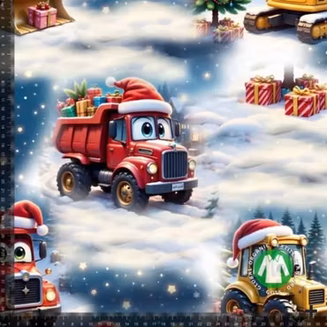 Julbilar, bomullsjersey