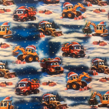 Julbilar, bomullsjersey