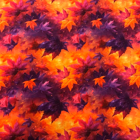 Löv med höstfärger, Bambujersey