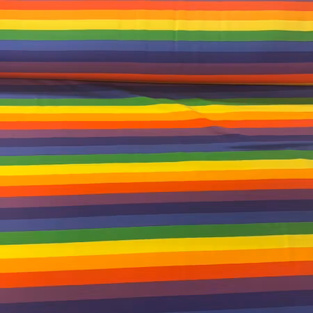 Regnbågsränder bomullsjersey