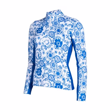 HKM Funktionströja Blue Flower