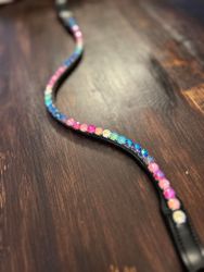 Masego Horsewear Pannband Rainbow SVART FULL