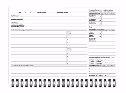 Träningsdagboken "Hästens utveckling & Framsteg"