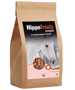 Hippo Treats Jordgubb 1kg (UTGÅNGET DATUM)