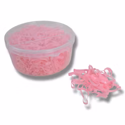 Silikonband 500st FLERA FÄRGER