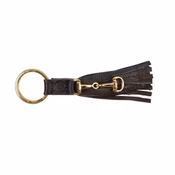 Hansbo Sport Nyckelring Tassle med bett Guld/Brun