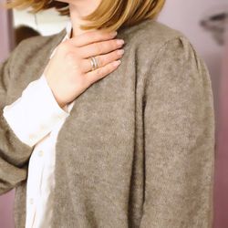 Gustel Hope wrap cardigan