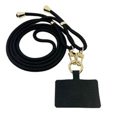 Base strap rosa & svart