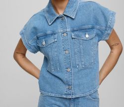 Elida denim shirt