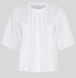 Ethelyn 2/4 blus vit