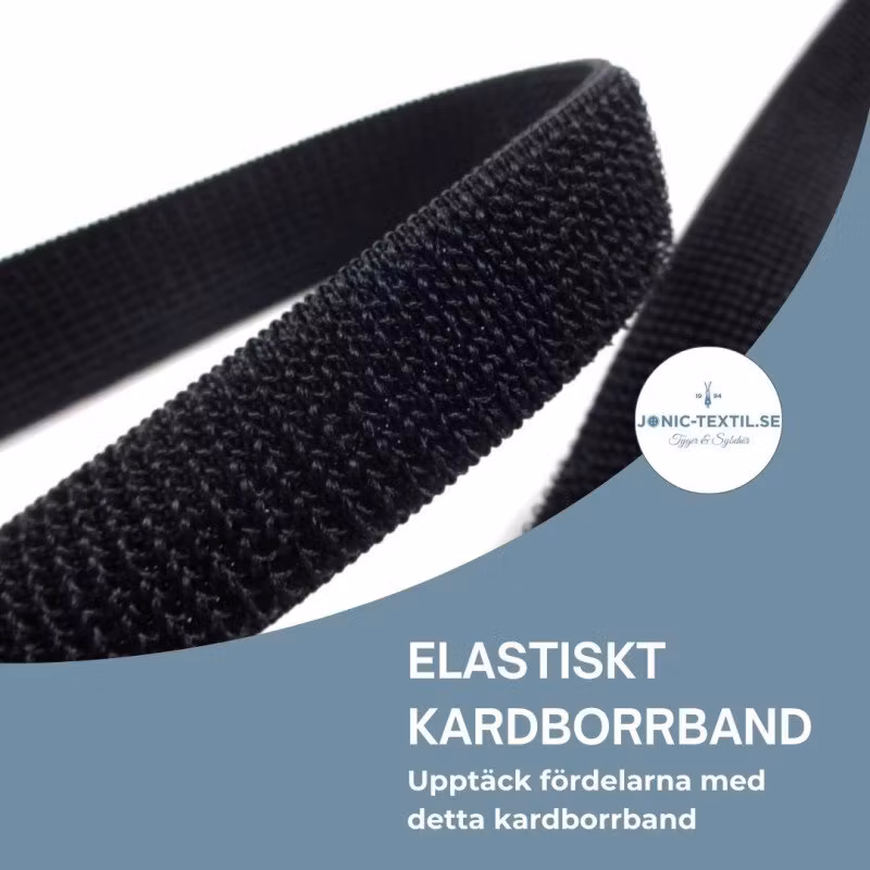 Elastiskt kardborrband