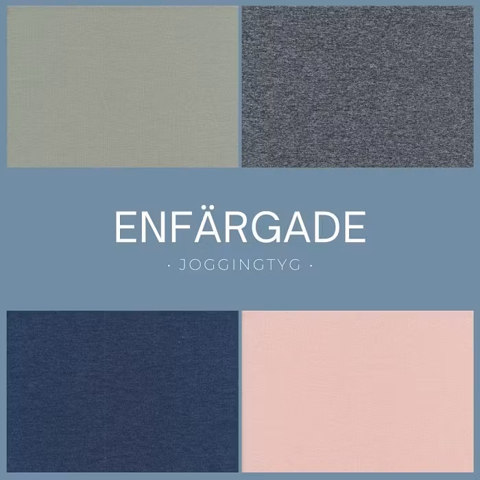 Enfärgat joggingtyg - Jonic Textil AB