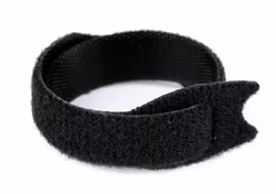 B703 Kardborrband för kabelhantering 23 cm svart (50 st)