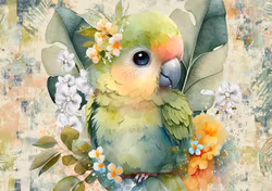 T6708 Joggingtyg Undulat (40 x 50 cm) 5-pack