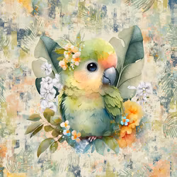 T6708 Joggingtyg Undulat (40 x 50 cm) 5-pack