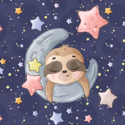 T6546 Joggingtyg Sovande sengångare (40 x 50 cm) 5-pack