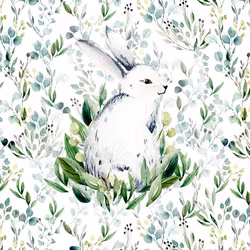 T6542 Joggingtyg Kanin i blad (40 x 50 cm) 5-pack