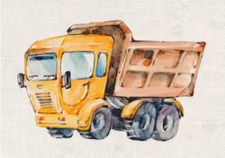 T6373 Joggingtyg Lastbil (40 x 50 cm) 5-pack