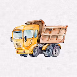 T6373 Joggingtyg Lastbil (40 x 50 cm) 5-pack