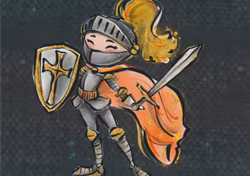 T6210 Joggingtyg Riddare (40 x 50 cm) 5-pack