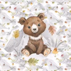 T6130 Joggingtyg Björnunge (40 x 50 cm) 5-pack