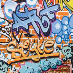 T6689 Joggingtyg Graffiti (5 m)