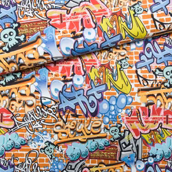 T6689 Joggingtyg Graffiti (5 m)