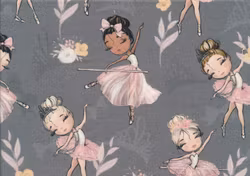 T6290 Joggingtyg Ballerina grå (5 m)