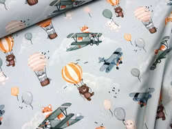 T6128 Joggingtyg Djur i flygfarkoster (5 m)