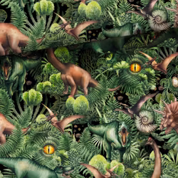 T5463 Joggingtyg Dinosaurer och blad (5 m)