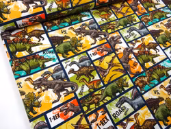 T5388 Joggingtyg Dinosaurer i ruta (5 m)