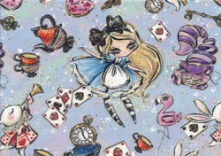 T5384 Joggingtyg Alice med saker (5 m)