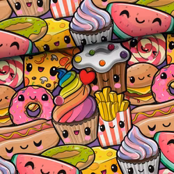 T6713 Trikå Glad mat (5 m)