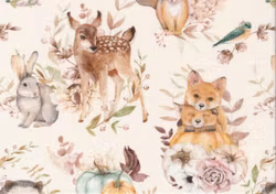 T6471 Trikå Djurliv (5 m)