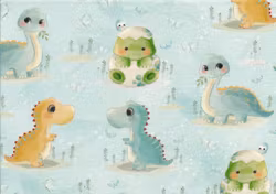 T6134 Trikå Babydino (5 m)