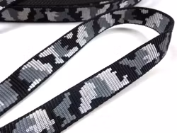 B441 Polypropylenband Kamouflage 20 mm svart (50 m)