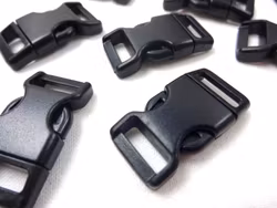 S486 Klickspänne 10 mm svart (100 st)