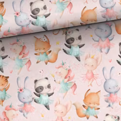 T6814 Joggingtyg Balett djur (5 m)