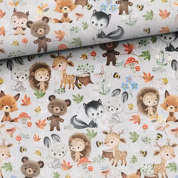 T6818 Joggingtyg Höstdjur (5 m)