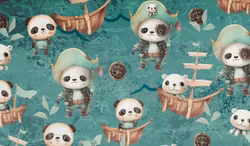 T6820 Joggingtyg Pirat pandor (5 m)