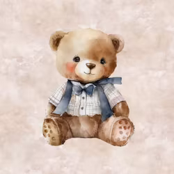 T6829 Joggingtyg Teddybjörn (40 x 50 cm) 5-pack