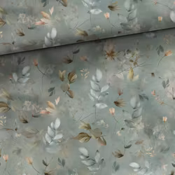 T6850 Joggingtyg blad ljusgrön (5 m)