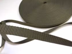 B550 Polypropylenband 15 mm olivgrön (50 m)