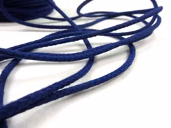 B376 Bomullssnodd 3,5 mm mörkblå (25 m)