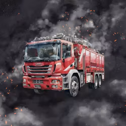 T6869 Joggingtyg Brandbil (40 x 50 cm) 5-pack