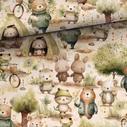 T6870 Joggingtyg Glada djur (5 m)